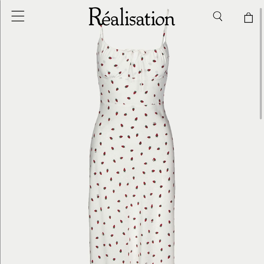 Realisation Par The Alba in White Strawberry